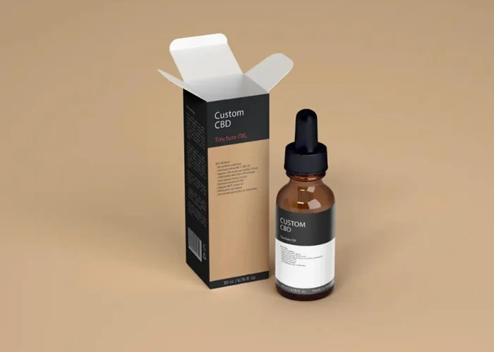 Secure and leak-proof packaging for CBD tinctures.